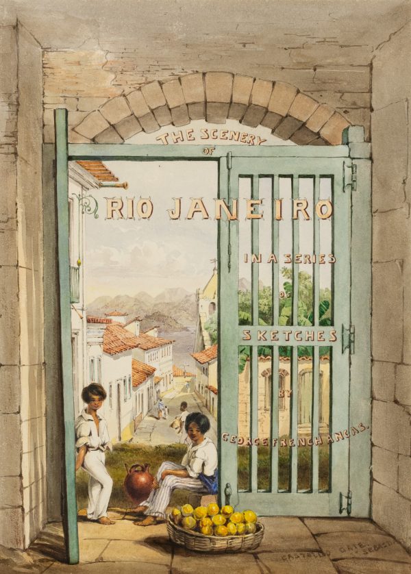 ANGAS, George French: A unique offering of eighteen original watercolours of Rio de Janeiro and the peoples of Southern Africa, many unpublished, together with a significant autograph letter signed by the artist