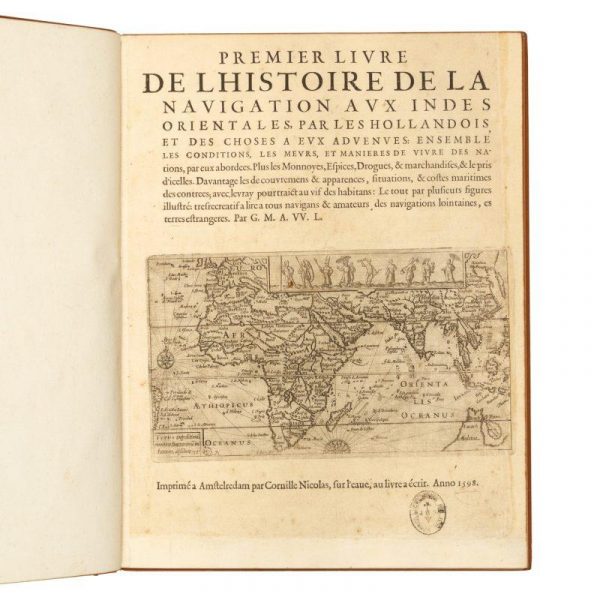 Premier livre de l'histoire de la navigation aux Indes Orientales