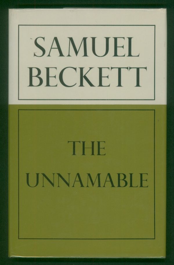 BECKETT, Samuel. The Unnamable.