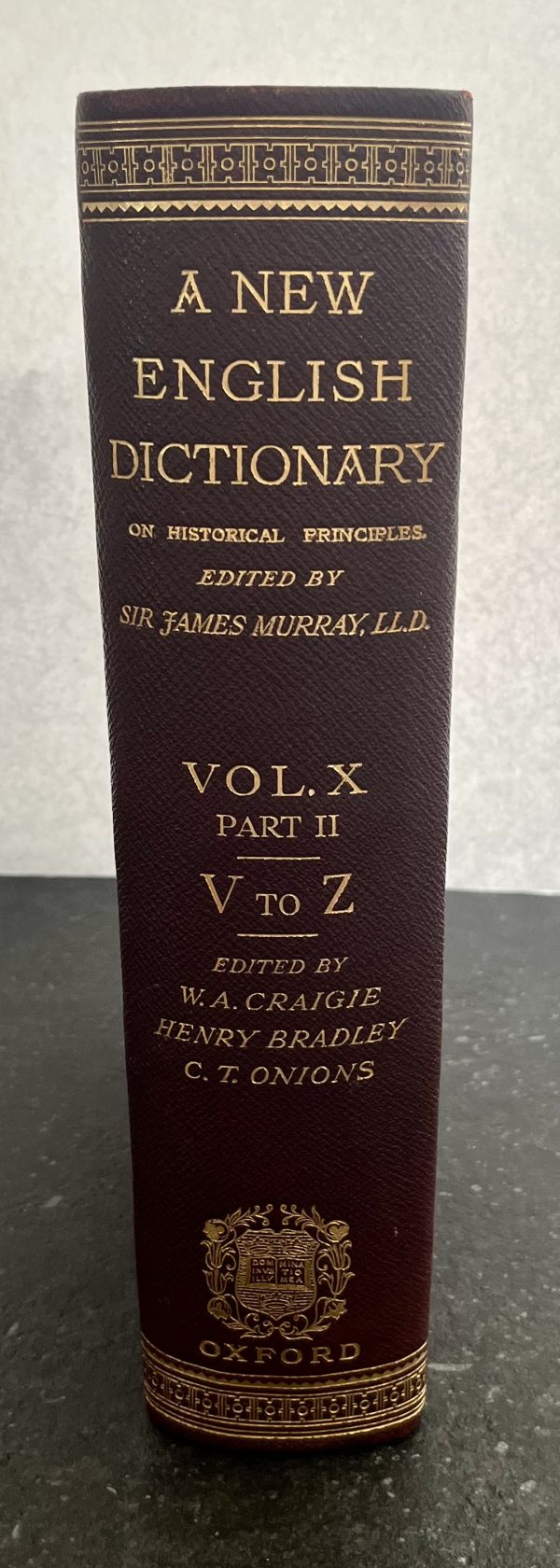 New English Dictionary - 20 Volumes