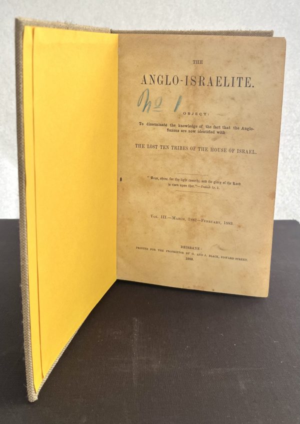 The Anglo-Israelite