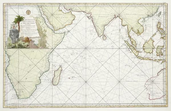 Carte Reduite De L’Ocean Oriental