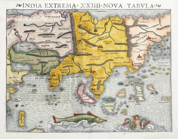 India Extrema XXIIII Nova Tabula