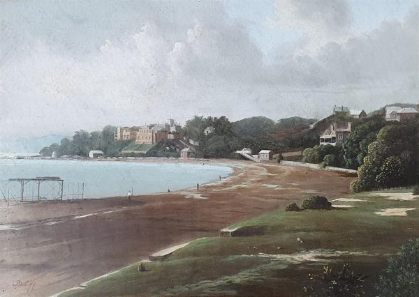 Rushcutter’s Bay, Looking South 1896 by Phillip Lee (1865 - 1909)