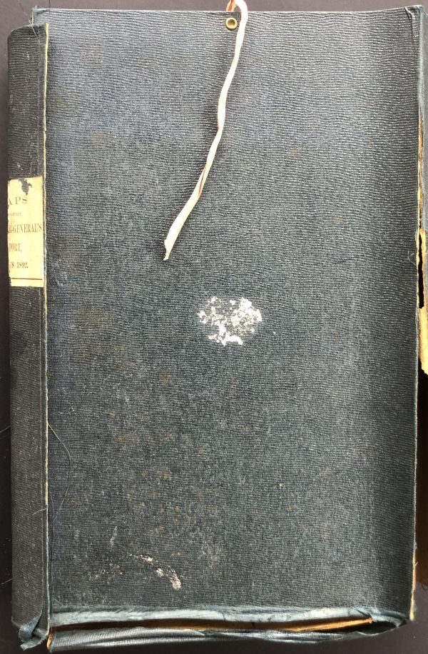 "QUEENSLAND CENSUS DISTRICTS AND SUB-DISTRICT 1891"; Collection of 76 [of 77] folded maps. Printed at the Govt. Engraving and Lithographic Office.