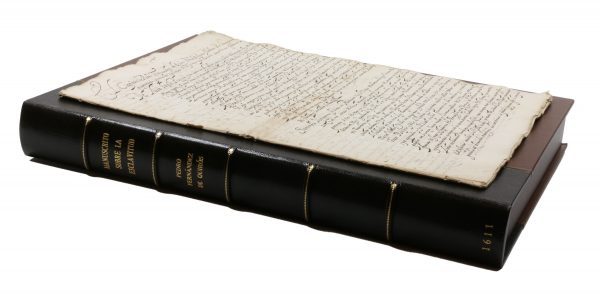 Pedro Fernández de Quirós: Manuscript memorial to Philip III of Spain.