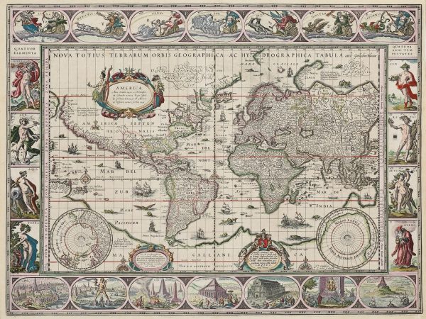 Nova Totus Terrarum Orbis Geographica ac Hydrographica Tabula